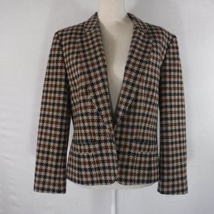 Pendleton Vintage 70's Crop Wool Blazer Womens 10